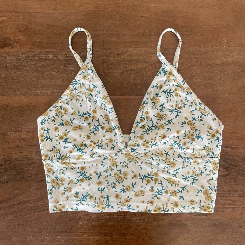 Floral Summer Crop Top